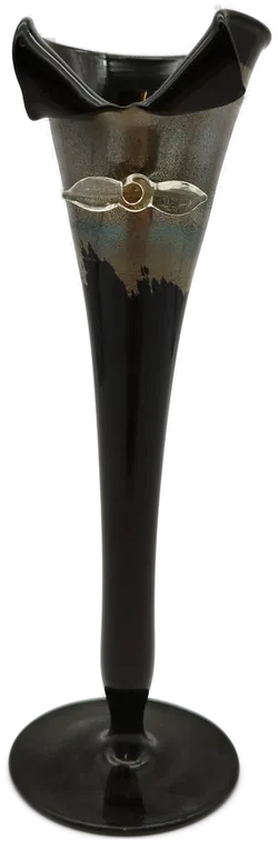 Dekoratives Gläschen mit Masche - leichtes Material - Bild 1