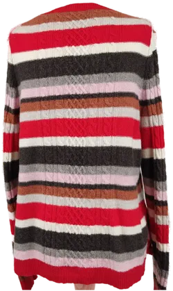 Christian Berg Damenpullover bunt-gestreift - M/38 - Bild 2