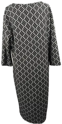  Cartoon Damen Midikleid scharz-weiss-gemustert - XXL/44 - Bild 2