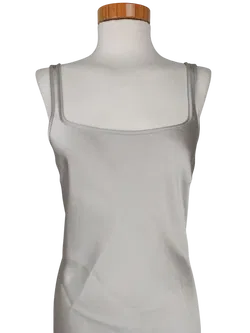SAMSOE SAMSOE Damen Maxikleid, silber - Gr. S  - Bild 4