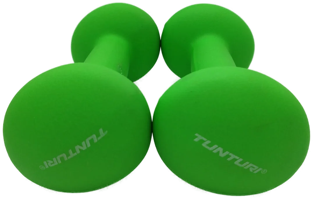 Tunturi Kurzhanteln - Zweier Set / jeweils 4kg – Bild 2
