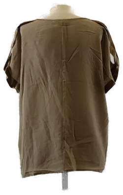 Kurzärmeliges Shirt aus Seide  - Bild 3