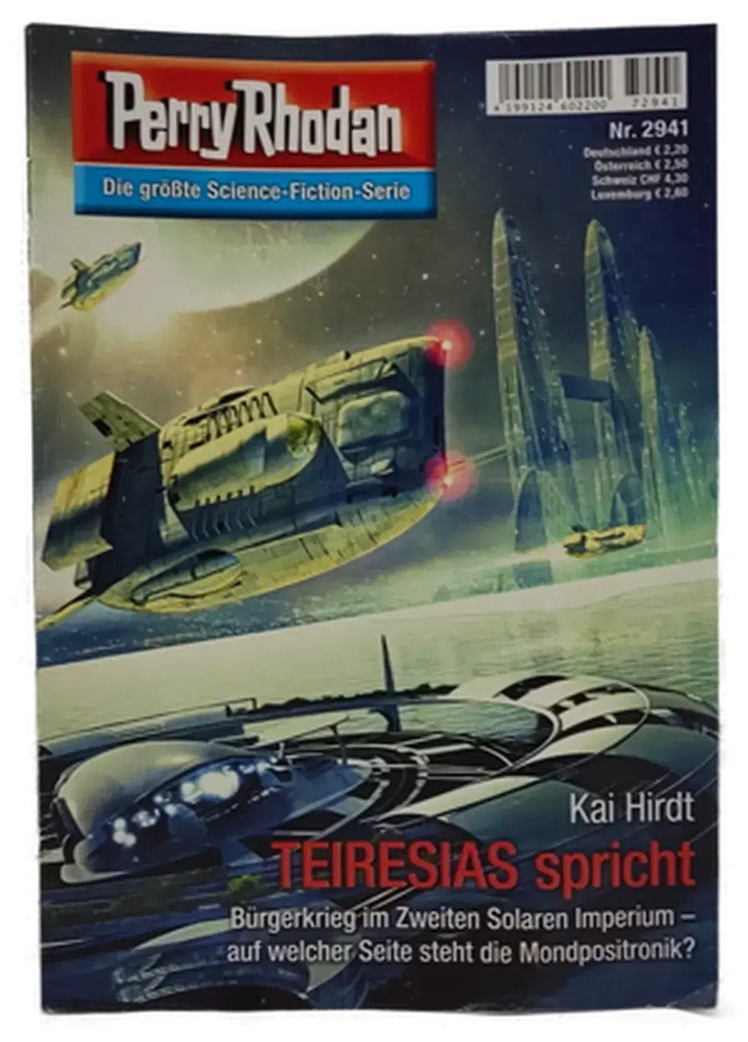 Romanheft Perry Rhodan TEIRESIAS spricht Erstauflage Nr.2941 - Bild 1