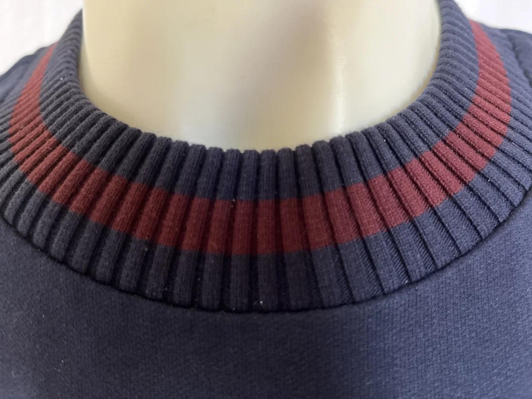HUGO BOSS Herren Pullover Gr. L Slim Fit blau – Bild 2
