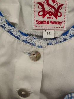 Kindertrachtenkleid Sonstige Baumwolle Gr. 92 | Mini-Trachtenschatz - Bild 5