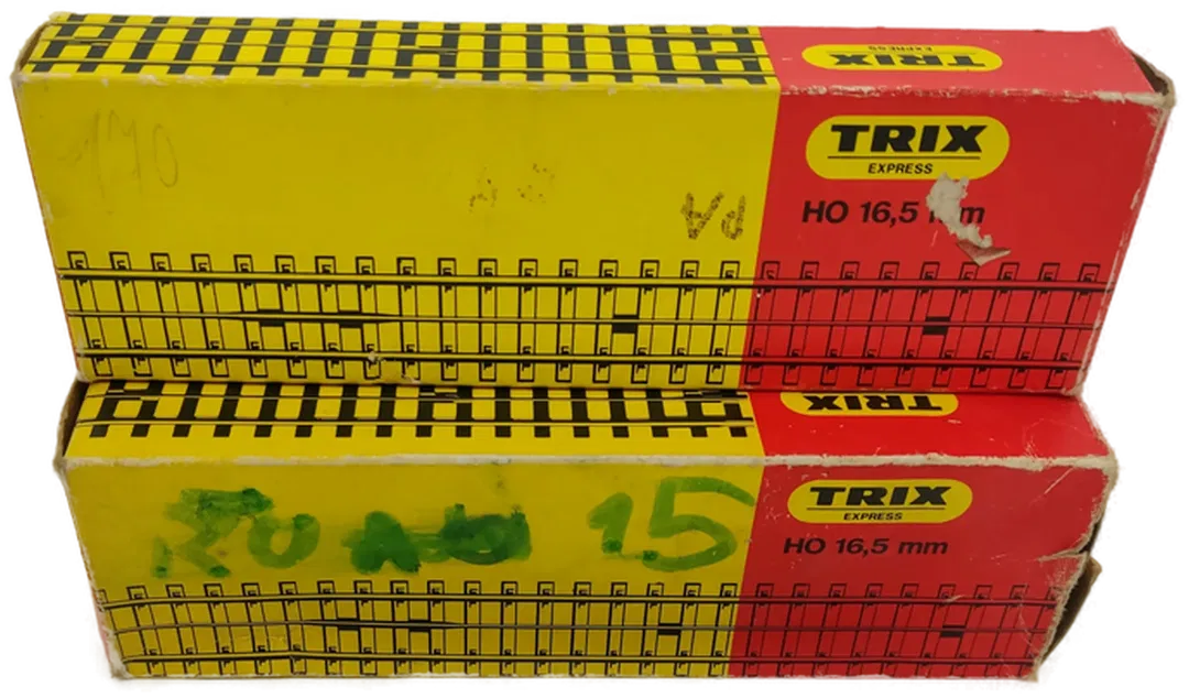 Trix Express gerade Gleise Nr. 4305, gebogene Gleise Nr. 43?? je 10 Stück im Karton - Bild 4