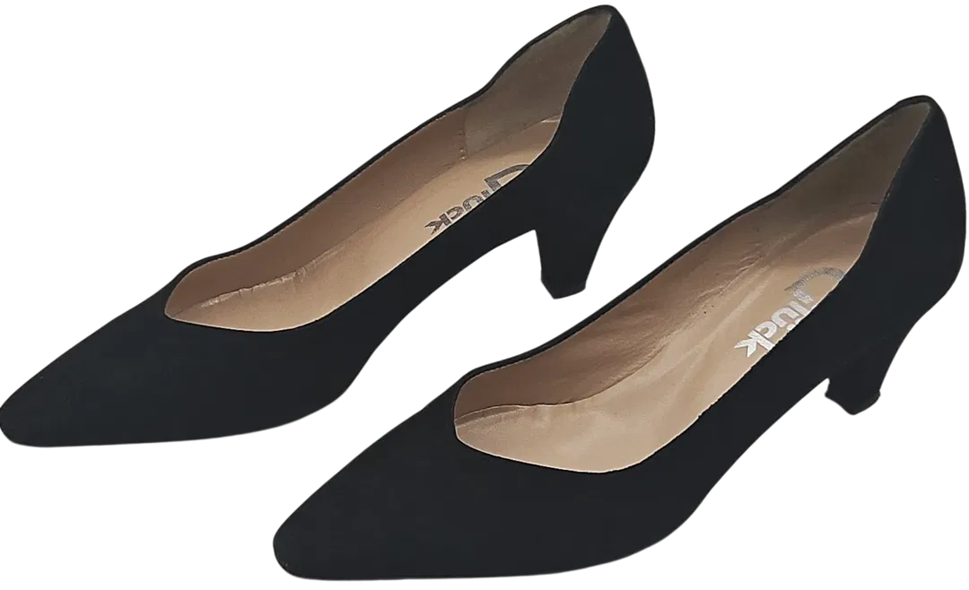 Glück Damen Lederpumps, schwarz - Gr. 37 - Bild 4