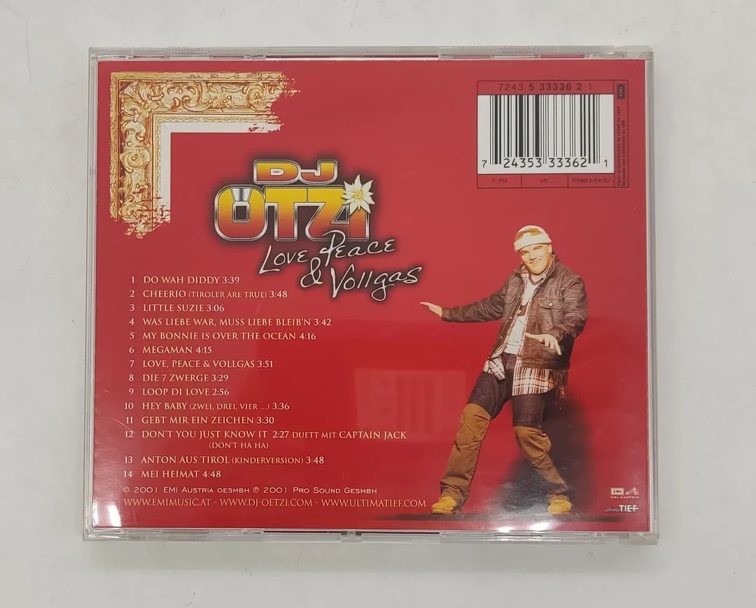 CD DJ Ötzi "Love Peace & Vollgas" – Bild 2