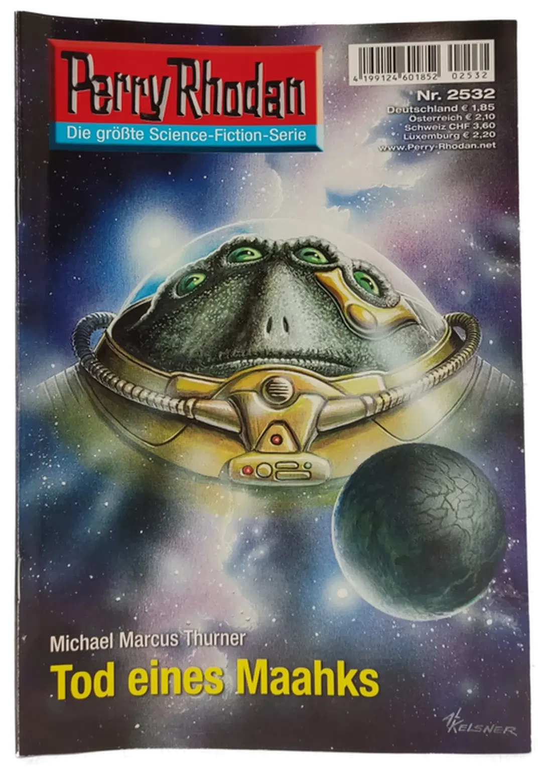 Romanheft Perry Rhodan Tod eines Maahks Erstauflage Nr.2532 - Bild 2