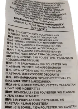 Nike Damen Sweater Kniebund Hose weiß Gr. M - Bild 5