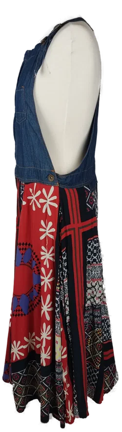 Desigual Maxikleid Patchwork-Optik 'Faustino' | Boho-Sommertraum – Vorschau 6