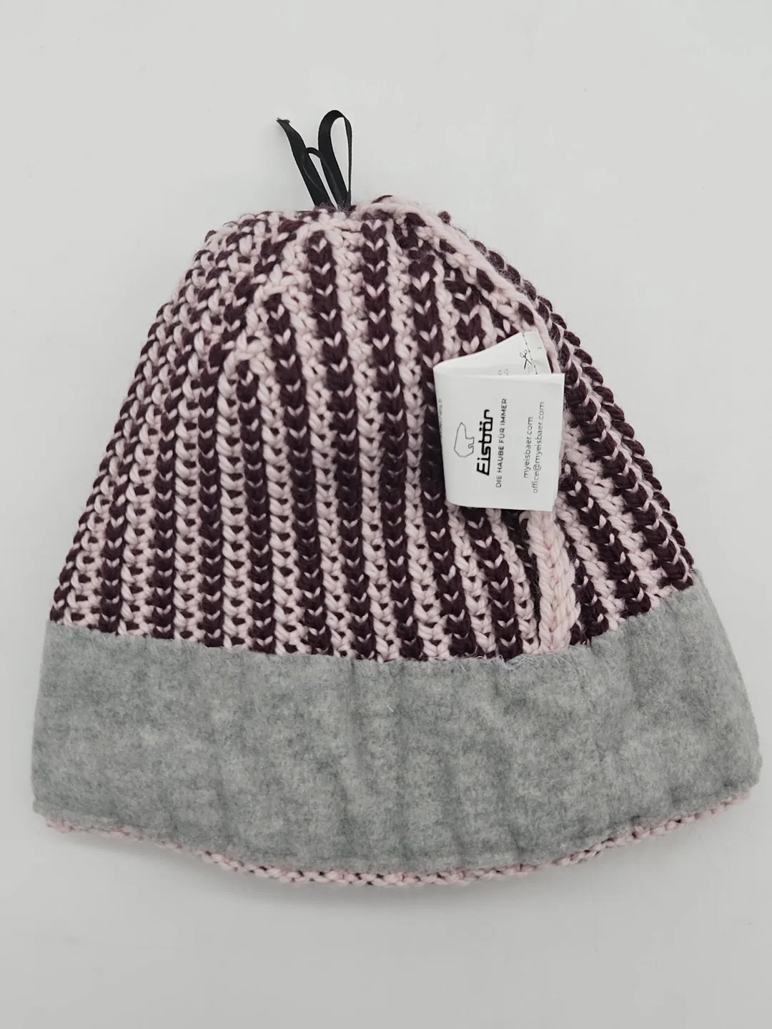 Eisbär Strickhaube "Julia Scheib", rosa  – Bild 3