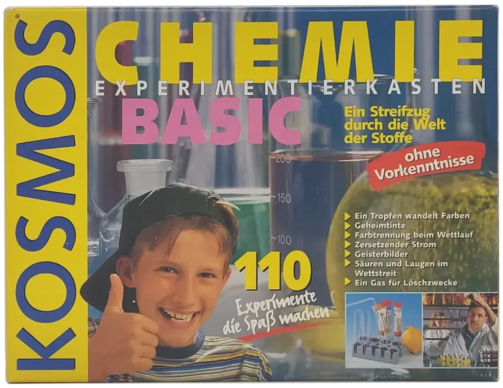 KOSMOS Chemie Basic Experimentierkasten mit 110 Experimenten - Bild 1