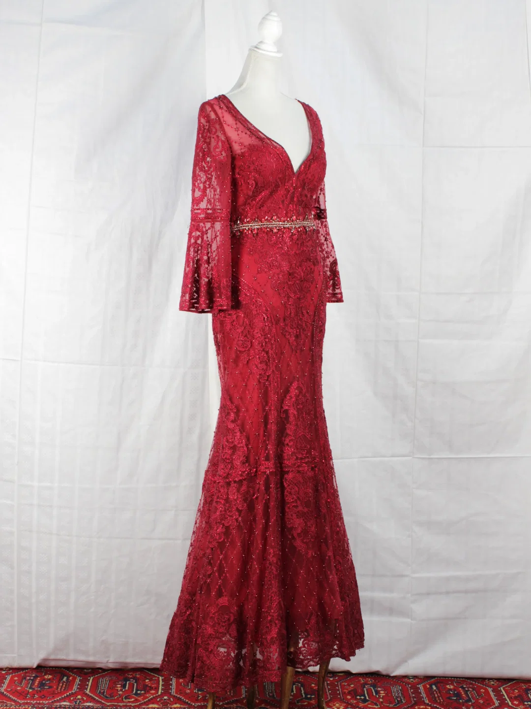 Abendkleid - 05 - Lara Design (New York) - Gr. M – Bild 2
