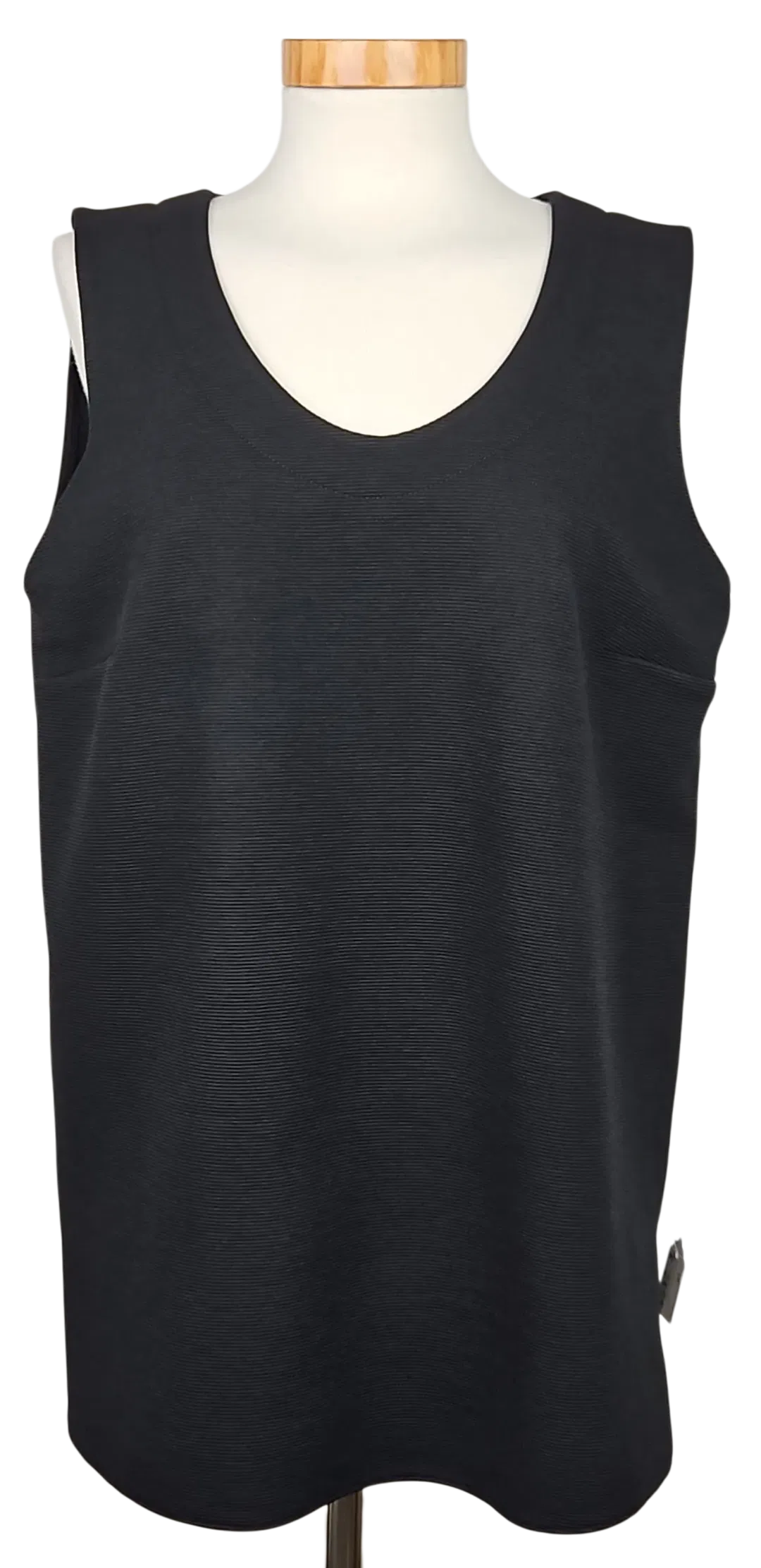 Rena Moden Damen Vintage Top, schwarz - Gr. L  - Bild 4