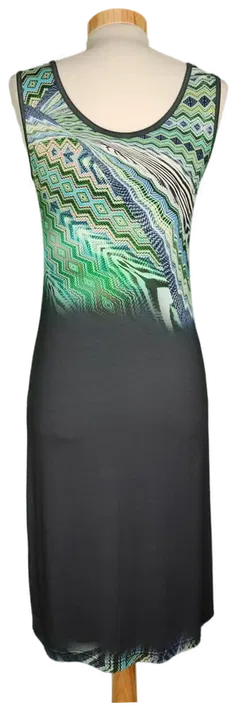 Dolce Vita Damen Midikleid schwarz-grün - S/36 - Bild 2