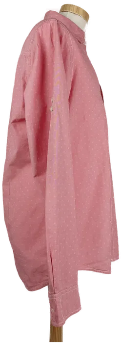 s.Oliver Herrenhemd langarm Button-Down-Kragen rosa - L/50 - Bild 3
