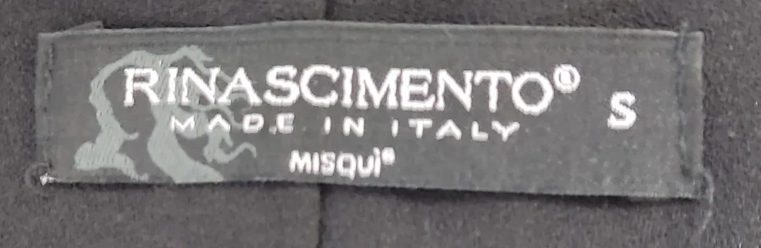 Rinascimento Damen-Kleid schwarz/weiß Asymmetrische Große S – Bild 4