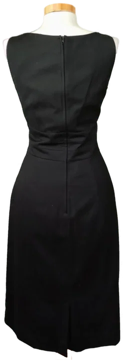 H&M Damen Midikleid schwarz Gr. M - Bild 2
