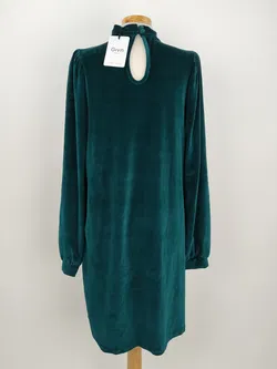 Givn Damenkleid aus BW-Samt petrol - S / 36 - Bild 3