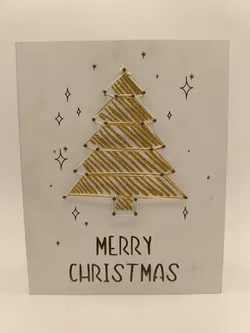 Dekobild Weihnachten, Holz, Merry Christmas - Bild 4