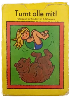 Verlag für Lehrmittel Pössneck: Vintage-Kartenspiel „Turnt alle mit!“ - Bild 2