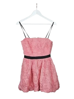 ZARA Damen Cocktailkleid, rosa - Gr. S - Bild 1