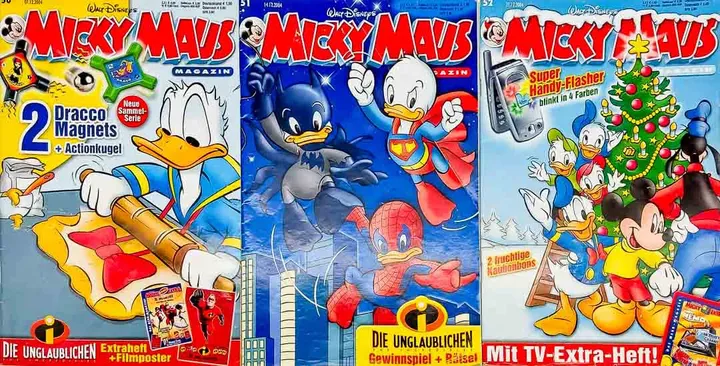 Walt Disney Micky Maus 51 Hefte von 2004 - Bild 2