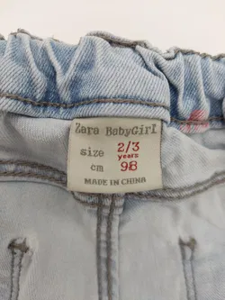 Zara Kinder Shorts blau Gr.98 - Bild 3