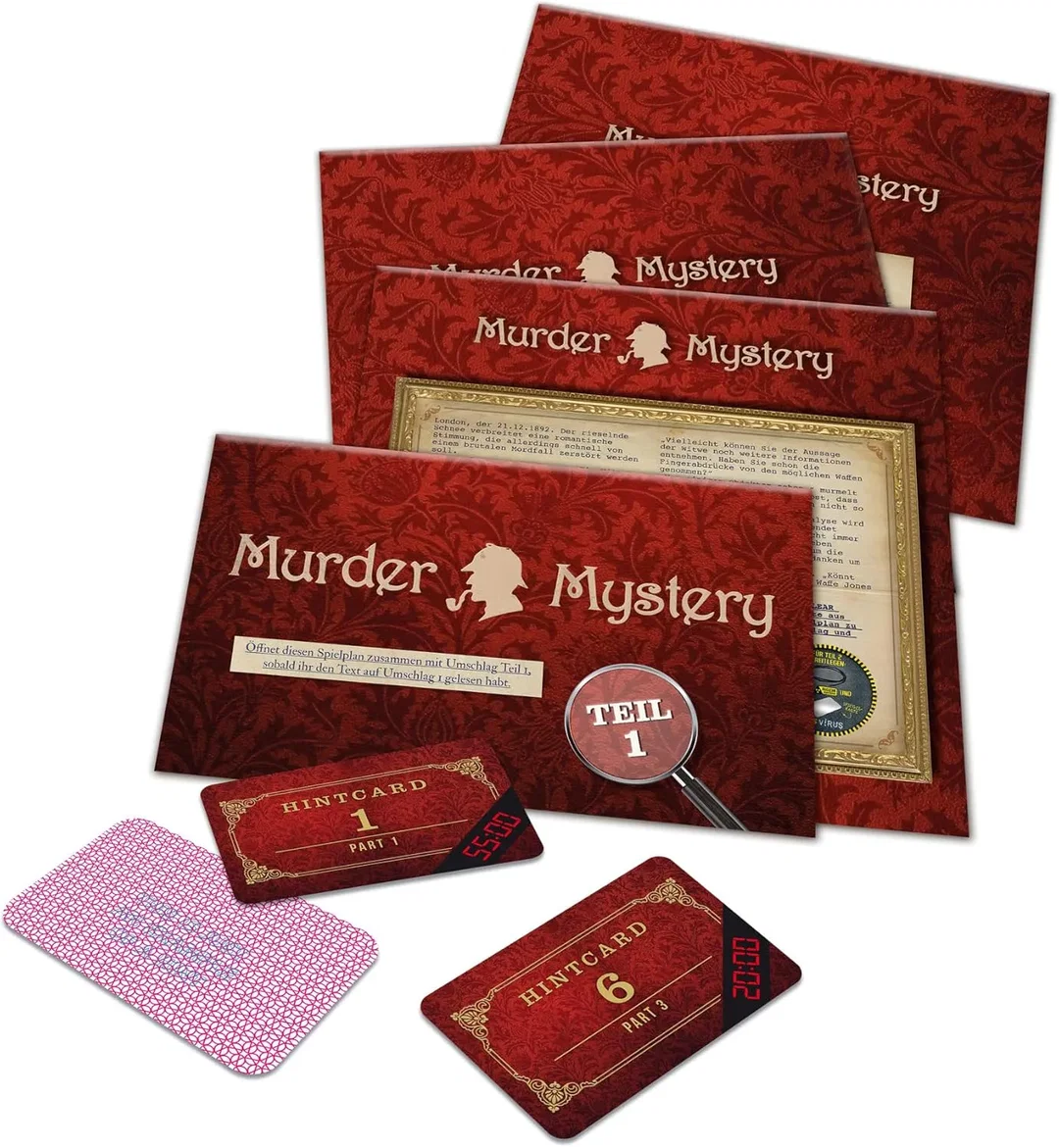 Escape Room – Das Spiel: Murder Mystery – Erweiterung (noris) – neu & original verschweißt – Bild 2