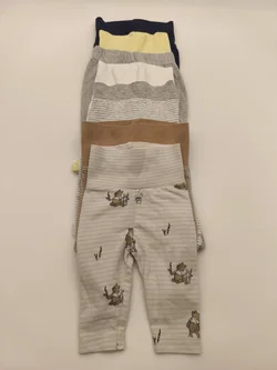 8 Stk. Babyhosen mit Fuß, Gr. 56 – Vorschau 3