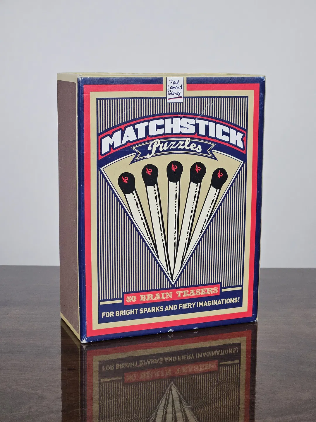 MATCHSTICK Puzzles - 50 Brain Teasers - Gesellschaftsspiel - Paul Lamond Games  - Bild 4