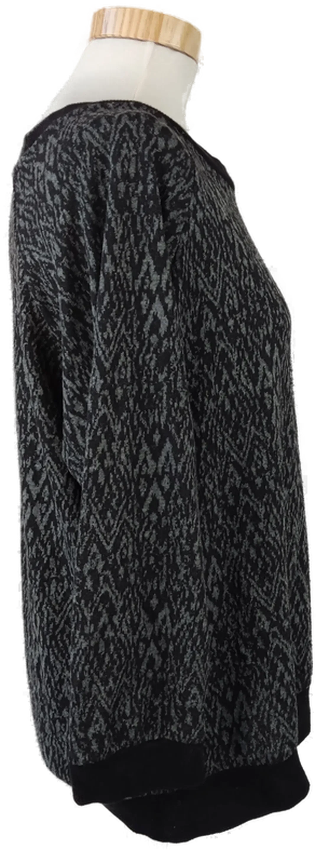 Blue Seven Damenpullover Brusttasche mit Pailetten - L – Bild 2