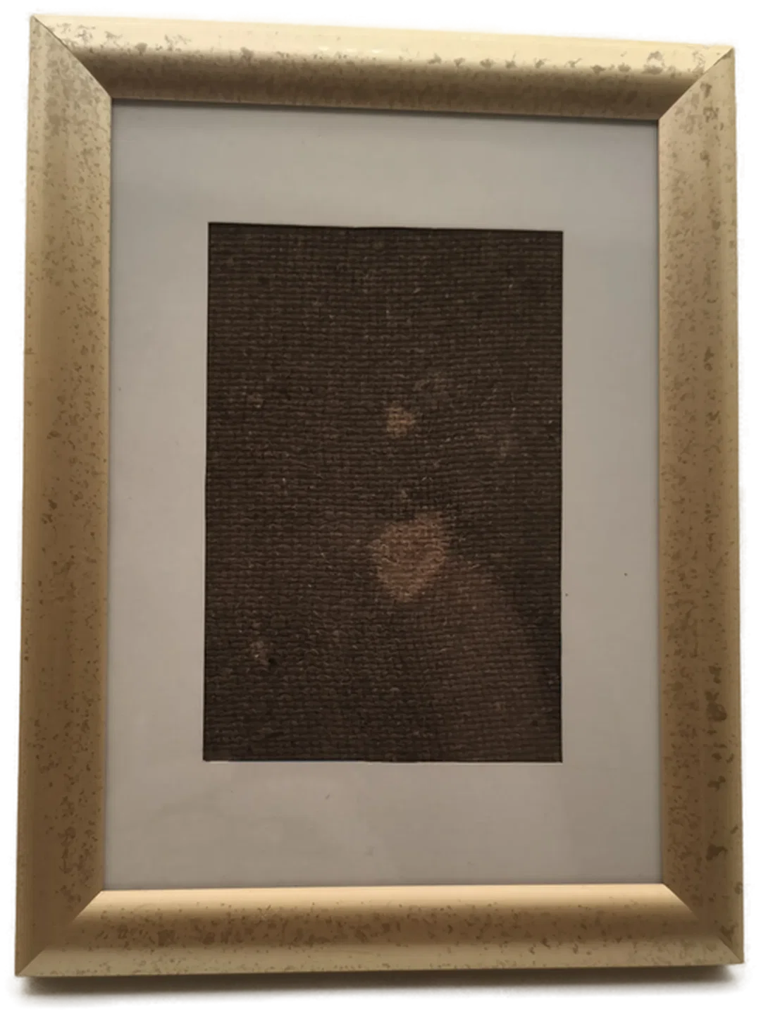 Bilderrahmen, Kunststoff goldfarben - Bild 1