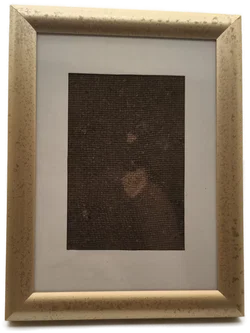 Bilderrahmen, Kunststoff goldfarben - Bild 1
