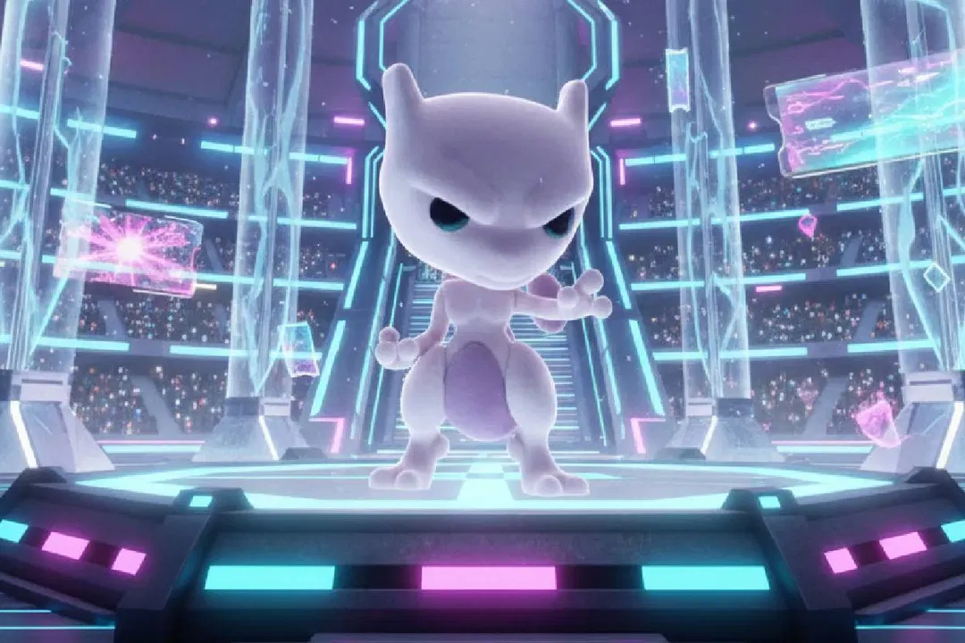 Funko Pop! Pokémon #581 – Mewtu (Flocked) – Sammlerfigur - Bild 1