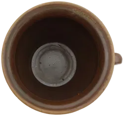 Keramik Nachttopf braun Höhe: 17 cm Vintage - Bild 2