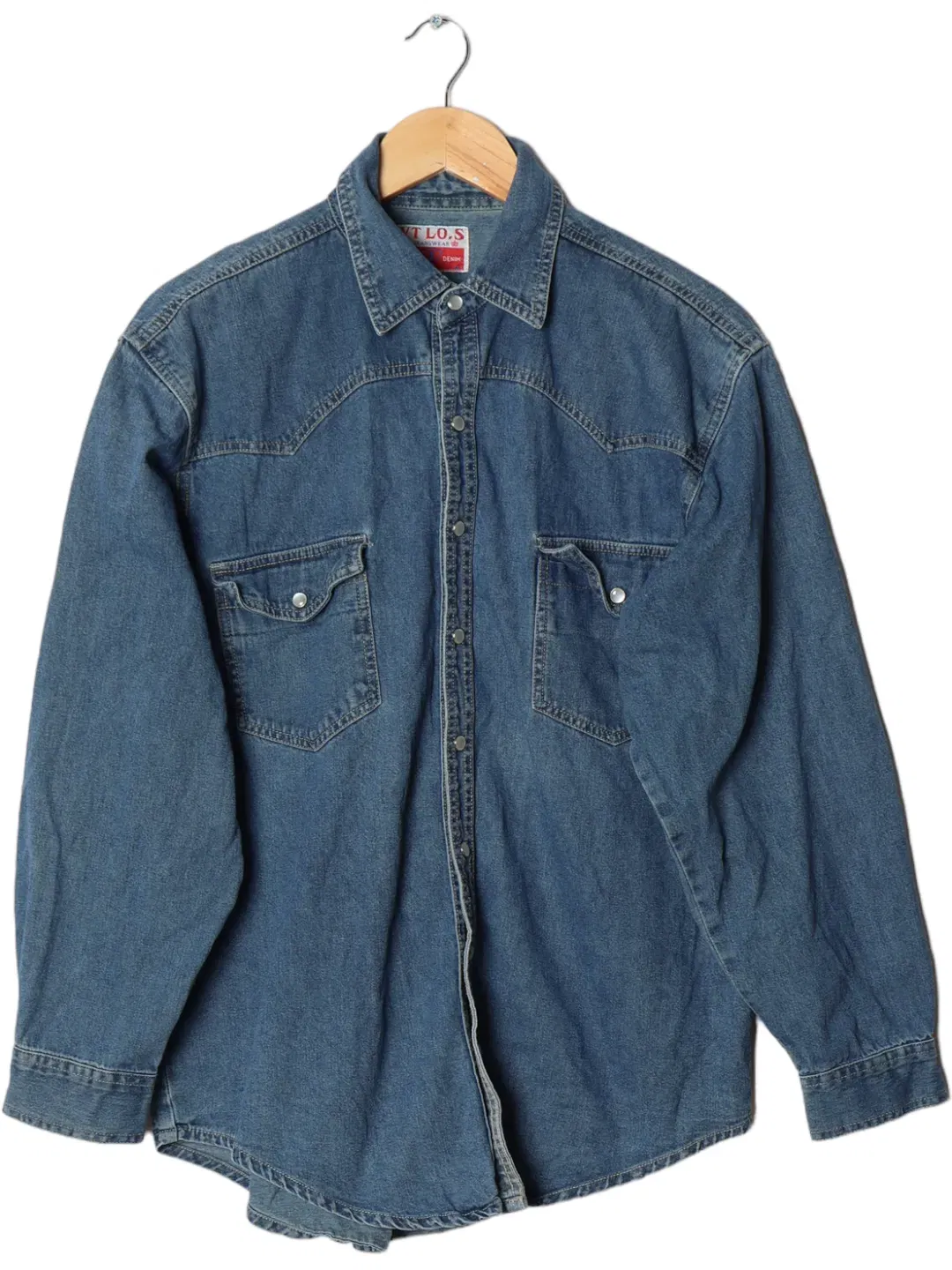 Babäm! - VTLO,S  Herren Jeanshemd, blau - Gr. M - Bild 4