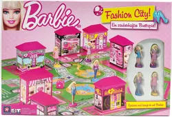 Barbie Fashion City - Gesellschaftsspiel - Winning Moves - Bild 1
