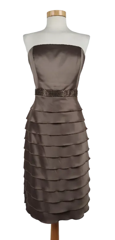 Mariposa Damen Bustierkleid taupe - Gr. M  - Bild 4