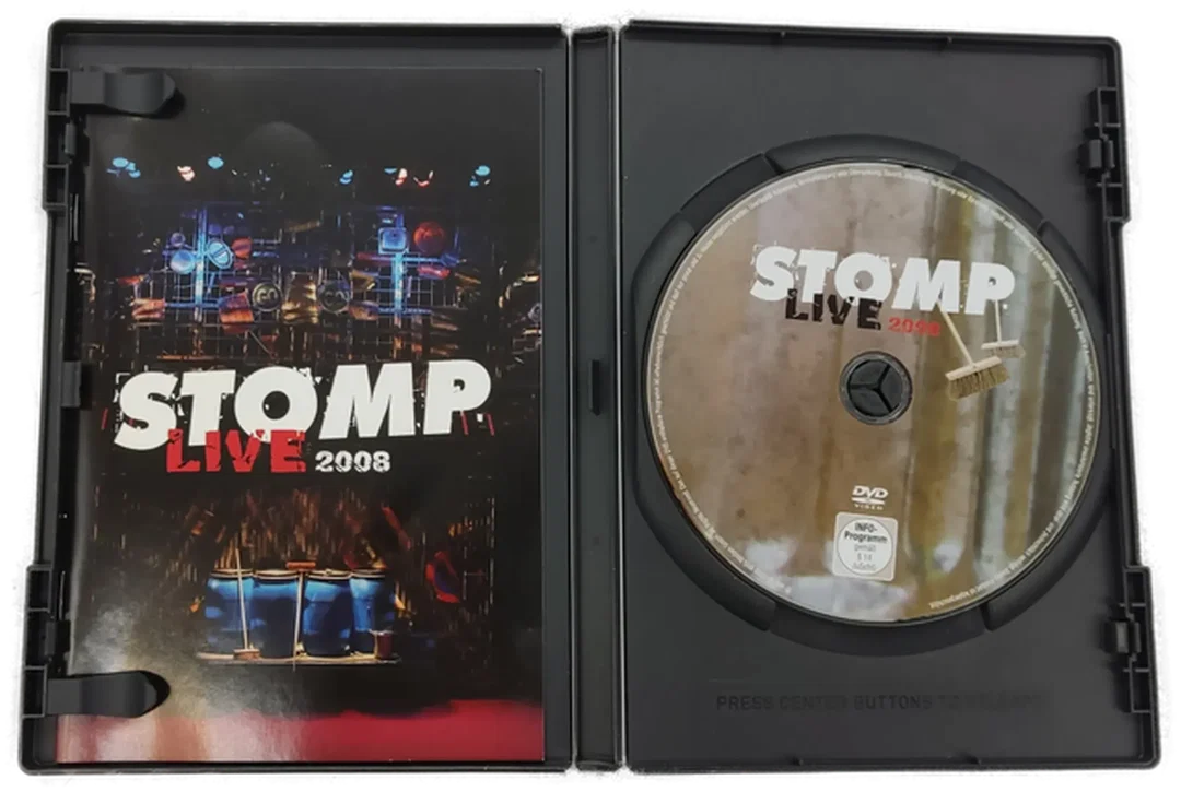 DVD "STOMP" LIVE 2008 Theater-Performance Musik Show – Bild 2