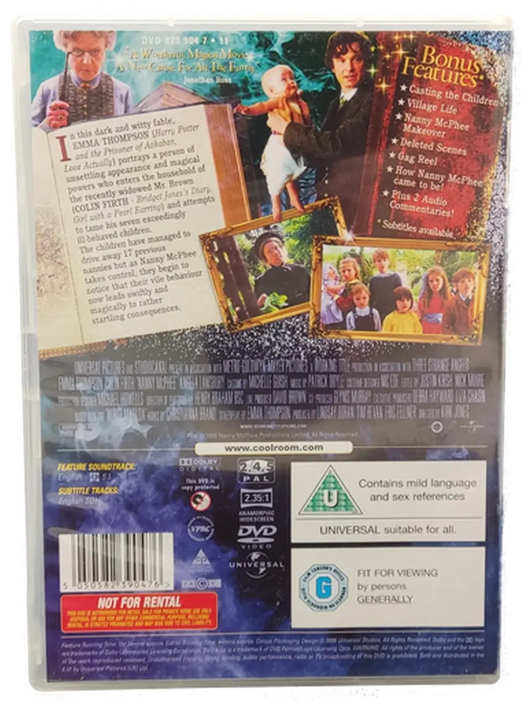 DVD "Nanny McPhee" mit Emma Thompson und Colin Firth – Bild 2