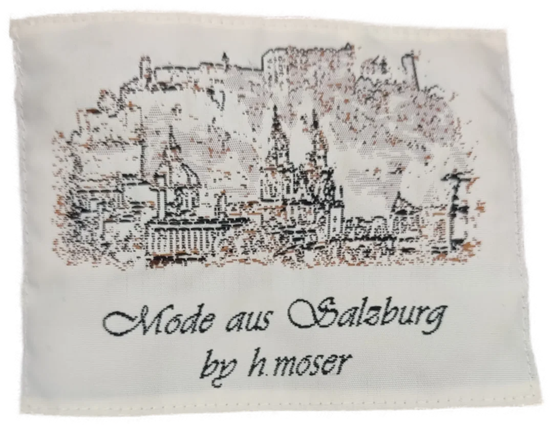 H. Moser Trachtenjacke gepunktet - M  – Bild 4