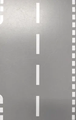 LEGO Grundplatte mit Straße 32 x 32 Noppen dunkelgrau - Bild 3