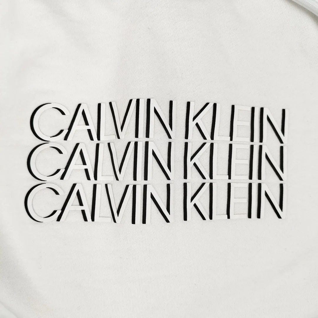 Calvin Klein, Hoodie, weiß, Gr. S  – Bild 3