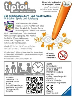 TIPTOI Wissen & Quizzen - Die Welt der Saurier von A-Z – Vorschau 2