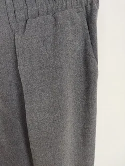 Hose Janina - Lang mit Gummizugbund, Grau, Größe 48 - Bild 2