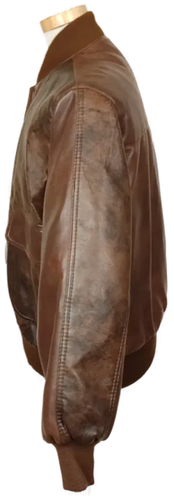 Pervin Herren Lederjacke braun Gr. S - Bild 2