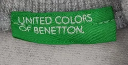 United Colors of Benetton Kinderpullover grau Gr. 82 - Bild 3