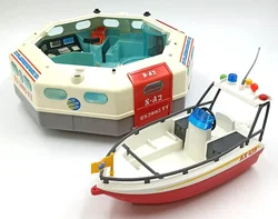 Playmobil Raumstation und Feuerwehrboot